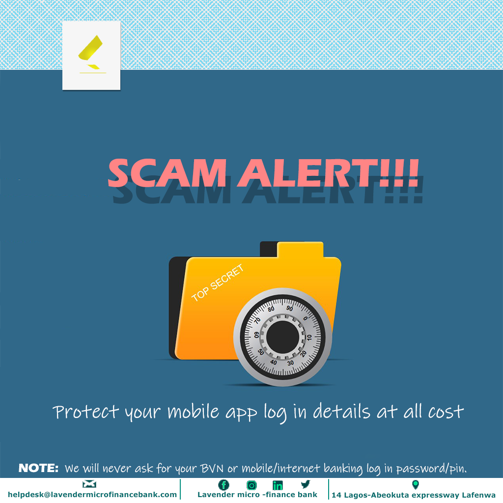 Scam Alert By Olalekan Jegede On Dribbble