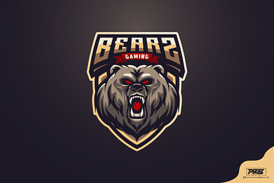 Bear Esport Logo basketball