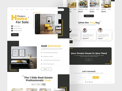 Property Sale Landing Page 999watt ui ux