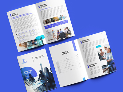 Brochure Design - Tactory annual report bifold bifold brochure booklet branding brochure brochure template business brochure catalogue corporate brochure editorial flyer layout magazine print typography