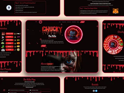 Chucky Meme Coin Landing Page bep20 crypto landing page crypto website cryptocurrency landing page design meme coin meme coin landing page meme coin landing page design meme coin website meme token meme token landing page meme token landing page design meme token website nft website pepe pepe landing page token landing page token website