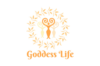 Goddess Life artwork brand identity branding design graphic design illustration logo logo design marketing visual identity