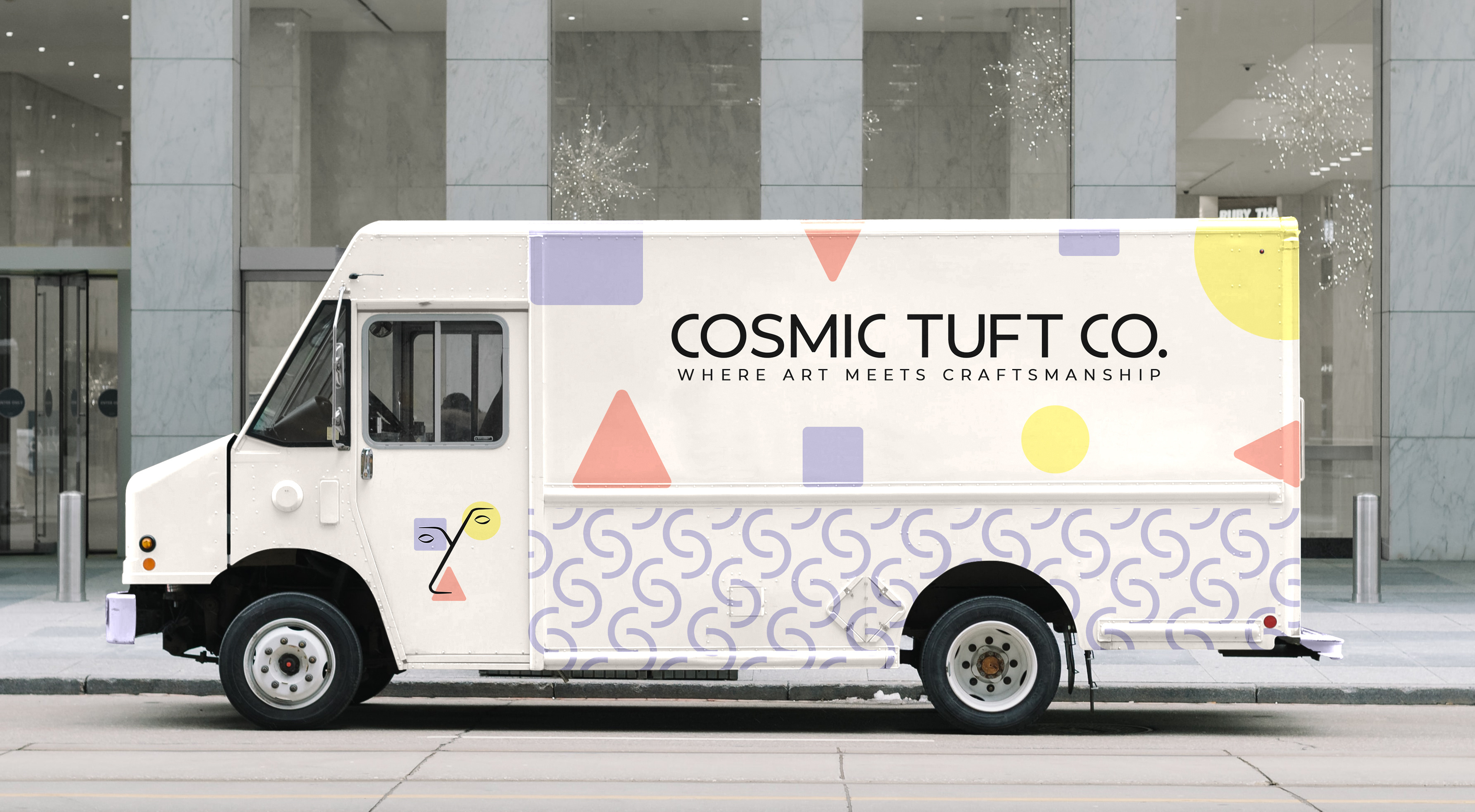 COSMIC TUFT CO. | Logo Design & Brand Identity brandidentity branding graphic design identity logo logodesign logotype motion graphics packaging pastel tufting