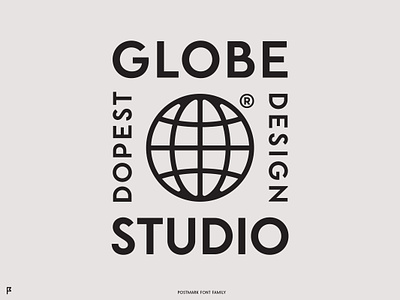 Globe Studio Dopest Design branding design display dopest elegant font globe logo logo design minimalist postmark sans studio type typographic