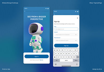 Sign Up Page dailyuichallenge figma signuppage uiux