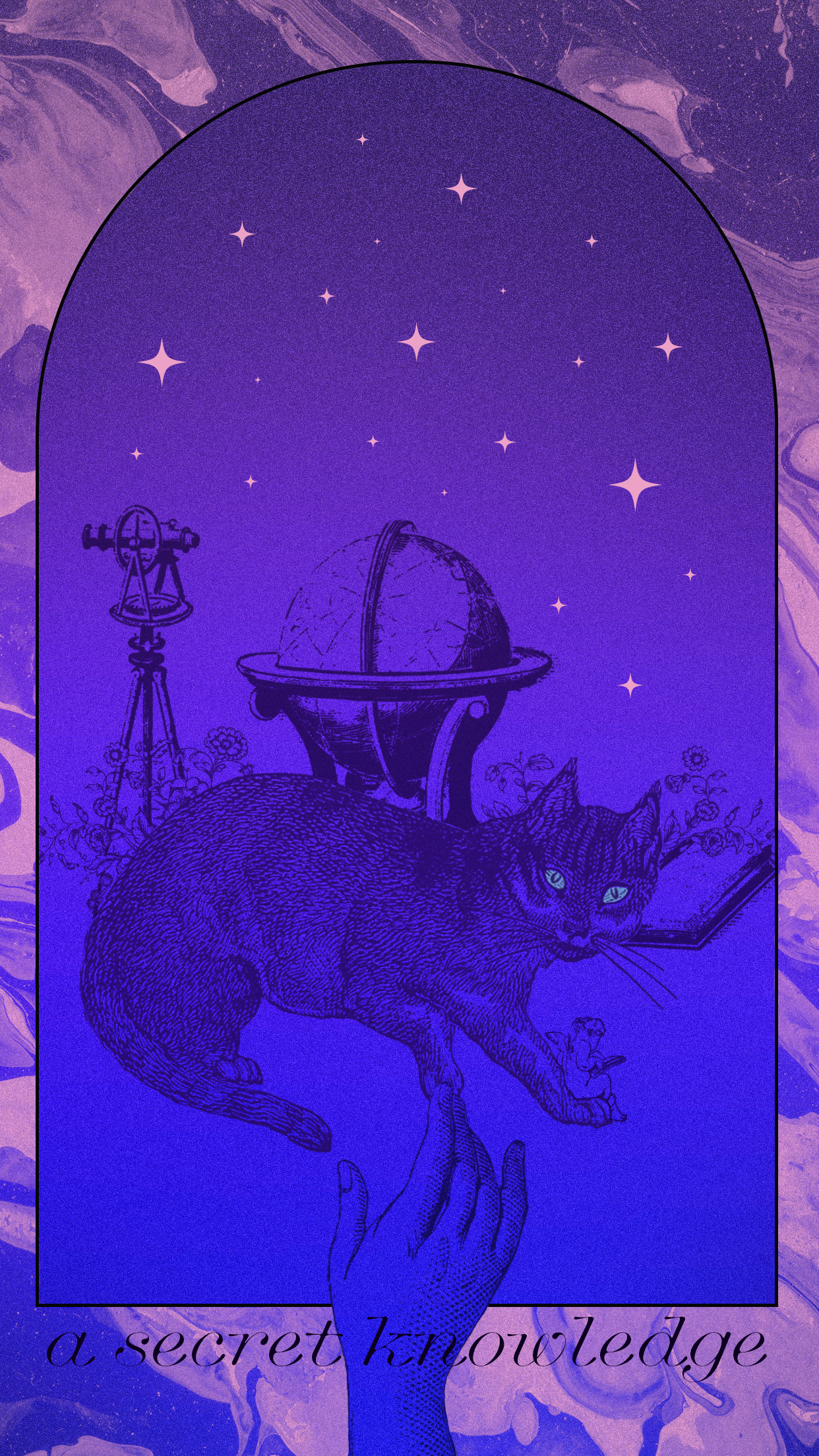 Example of Mystic Dreamy Engraved illustration