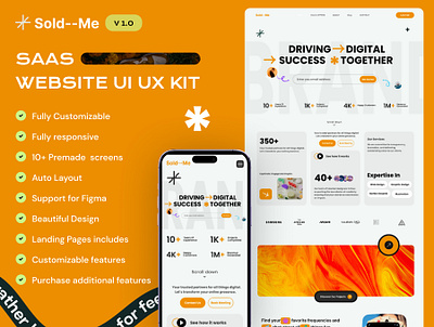 SaaS Website & SaaS Landing Page UI design landing page landing page website product designer saas design saas landing page saas page saas website saas website kiit saas website ui ux software as a service design ui ui ux designer uiux ux website design of saas