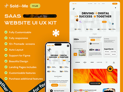 SaaS Website & SaaS Landing Page UI design landing page landing page website product designer saas design saas landing page saas page saas website saas website kiit saas website ui ux software as a service design ui ui ux designer uiux ux website design of saas