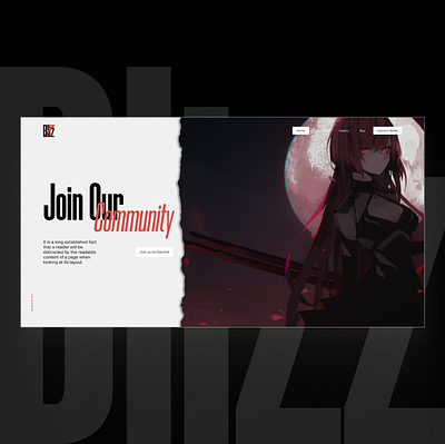 Blizz Portfolio: Experience our Azuki NFT Web Design – UX/UI animation app banner branding cards design graphic design interface design logo typography ui ux website design