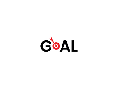 Goal negative space logo! best logo brand logo branding goal logo goal logo concept logo design logo mark logofulio negative space logo new logo