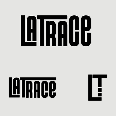 La Trace Logo (LT) 3d animation branding graphic design logo motion graphics ui