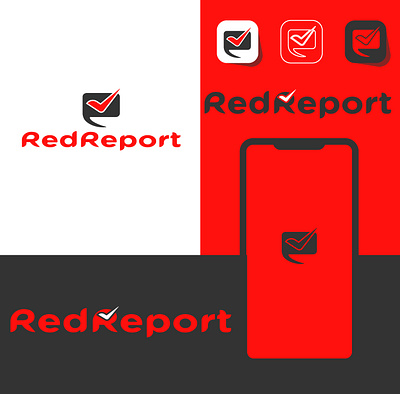 redreport logo design presentation app logo data logo icon logo media logo social media logo software logo tech logo website logo youtube logo