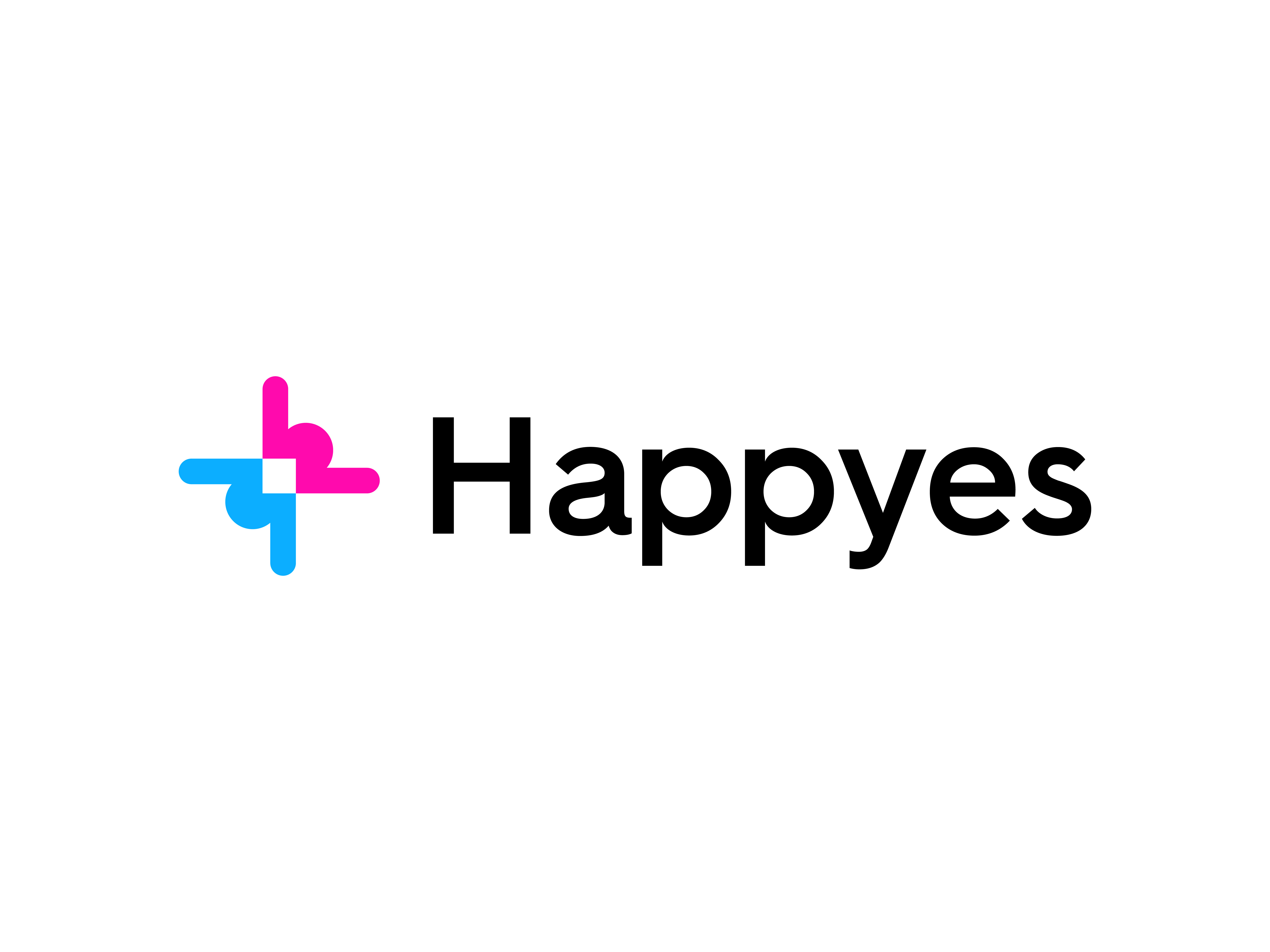 Happyes Logo Design brand brand identity brand mark branding creative logo design designer graphic design h logo icon logo logo design logo designer logo mark logotype mark minimal minimalist symbol visual identity
