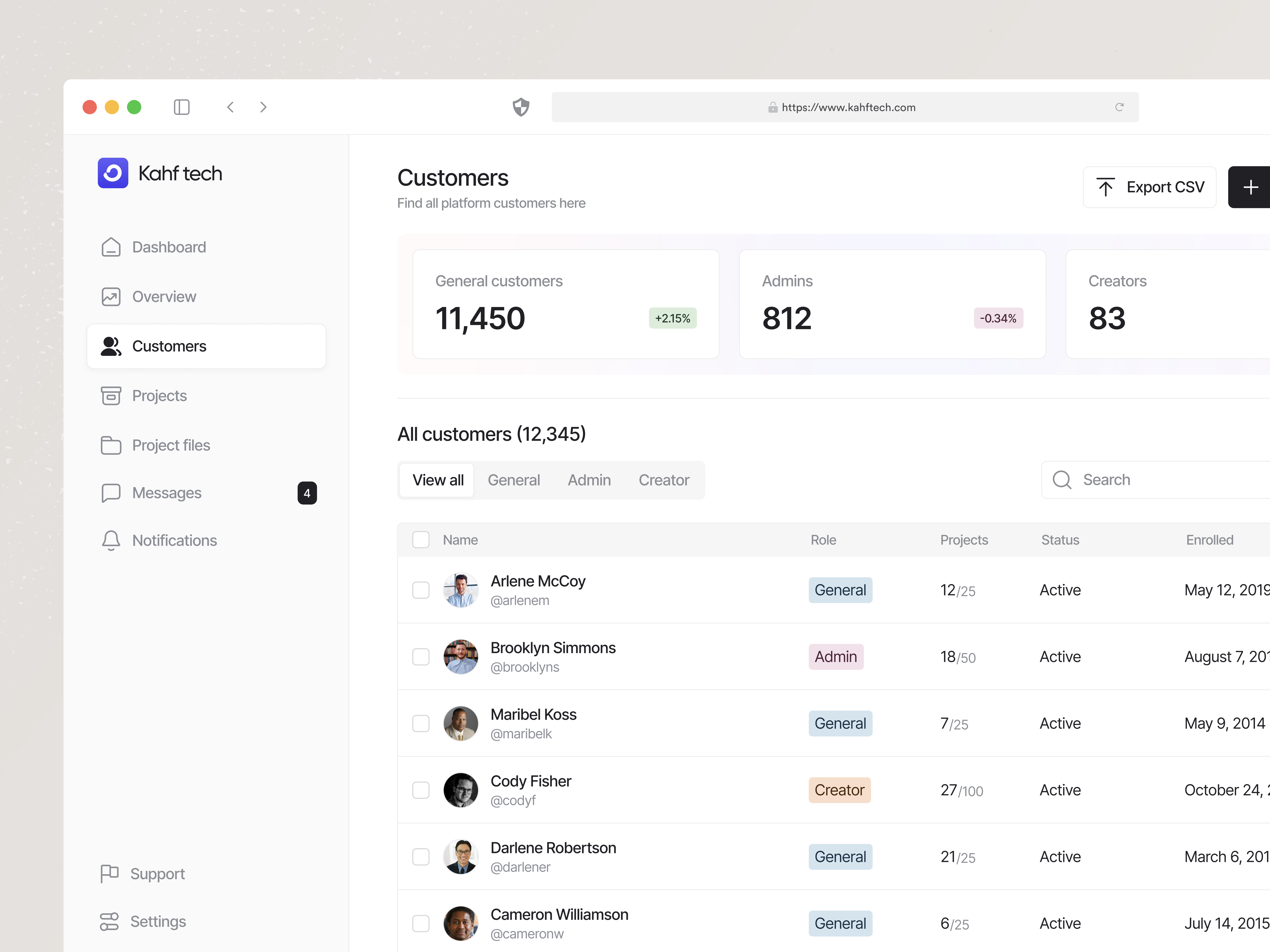 User List customer dashboard minimal people project ui uiux user list user management users ux website design