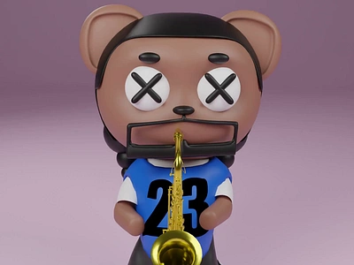 Snoop on the sax 3d animation blender branding epicsaxguy motion graphics snoopdogg