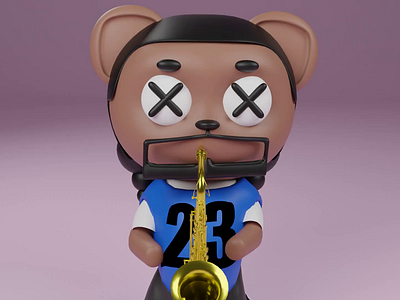 Snoop on the sax 3d animation blender branding epicsaxguy motion graphics snoopdogg