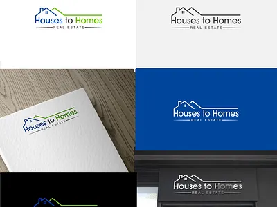 Real Estate Logo art branding business logo creative logo design graphic design house logo illustration logo logo design logo designs logo folio logo maker minimal logo real estate vectplus