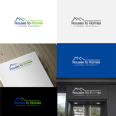 Real Estate Logo art branding business logo creative logo design graphic design house logo illustration logo logo design logo designs logo folio logo maker minimal logo real estate vectplus