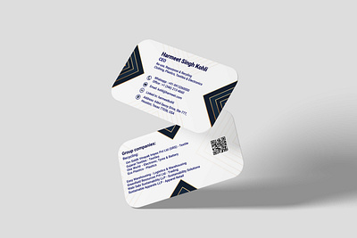 Modern Business Card design for your company. internet