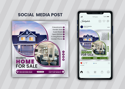 Social Media Post design for Real-Estate business. propertyinvestment