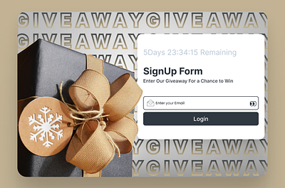 Giveaway animation branding dailyui design graphic design illustration logo ui ux vector