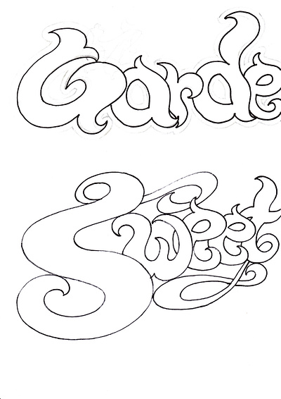 Hand drawn creative text/fonts fonts hand drawn letters text