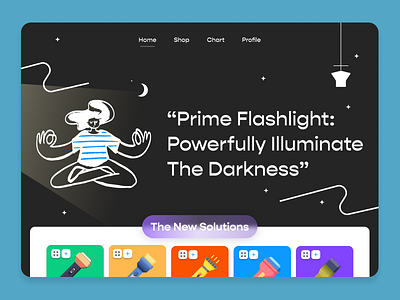 Prime Flashlight 3d animation branding graphic design logo motion graphics ui