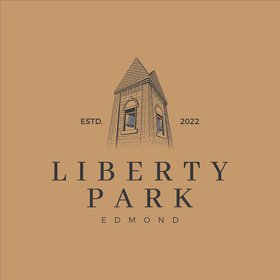 Liberty Park logo design and brand guide won on 99d brand guide branding graphic design logo