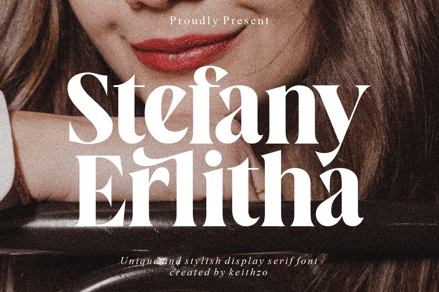 Stefany Erlitha - Stylish Serif Font aesthetic font branding branding font elegant font font free font graphic design header font headline font logo logo font modern font serif font stylish font trendy font typeface