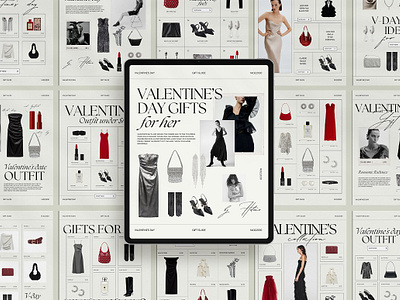 Canva Valentines 40 LTK Graphics canva template canva template bundle gift guide ltk ltk graphics red romantic valentines day