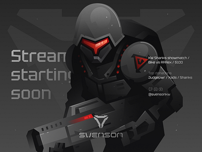 NOD militant illustration & Svenson logotype battle cannon command and conquer cybersport esports flat gun illustration kanes wrath logo mark rts sharp soldier stream streamer symbol thumbnail tiberium wars twitch