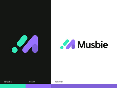 Musbie Brand 3d branding design graphic design illustration logo mockup ui ux vector