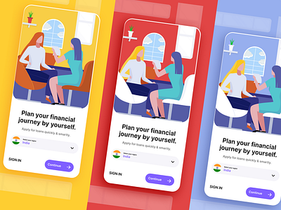 Banking Onboarding Page appdesign application bank bankingui branding design designapp designinspiration graphic design illustration moderndesign ui userexperience userinterface