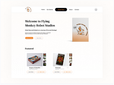 FMRS web ecommerce landing page store ui ux web design website
