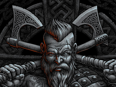 Viking illustration oleggert viking