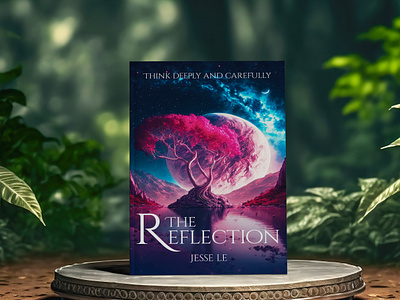 The reflection book cover book design book lover book to read bookcoverforsale cover art creativecovers e book e book cover eyecatching fantasy book fantasycover graphic design illustration minimalistdesign self help book self publish trendingbooks trendingcovers trendingcoversnow