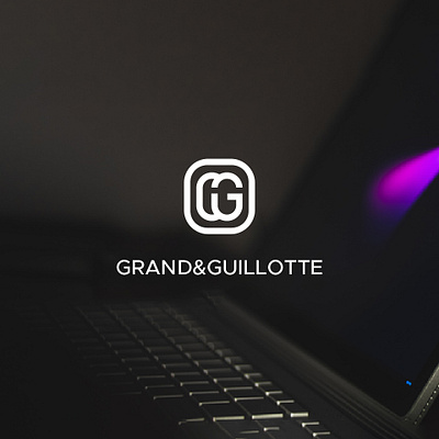 Grand & Guillotte - Logo Design 3d animation branding grand guillotte graphic design logo logogrand guillotte modren logo motion graphics ui