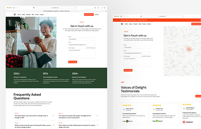 Contact Section · Koala UI clean contact contact section figma koala koala ui light light mode ui design ux design uxui webflow