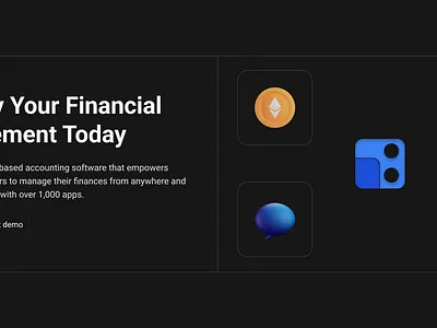Call to action card design icons landing page ui ux web design web development