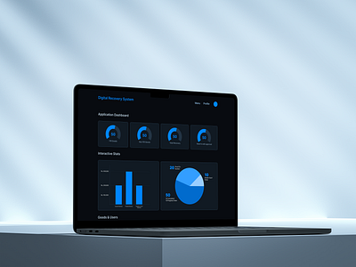 Dashboard Design for a Digital Recovery System branding dashboard design designer graphic design pos ui vector web web app websites