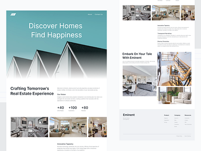 Real Estate Website figma real estate ui uiux user interface website