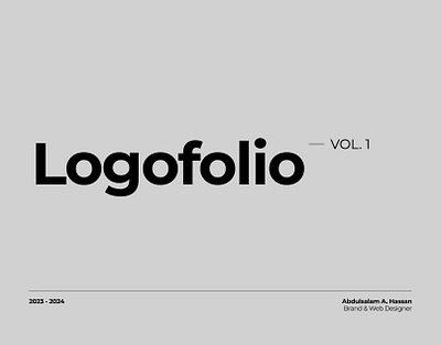 Logos & Marks Vol. 1 brand design branding iconmark identity logo logofolio logomark