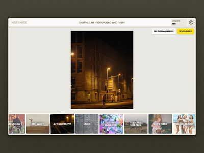 Instanice — Download your Photo ai instanice photo web app