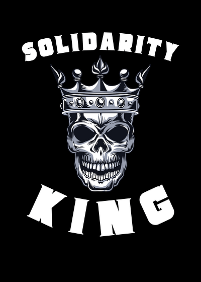 Solidarity King design graphic design photoshop poster