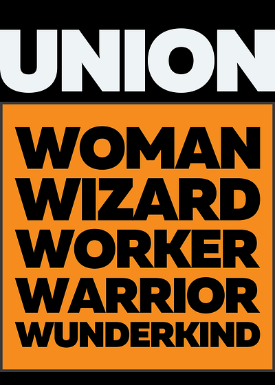 Union Woman Poster design digital art product mockups graphic design photoshop poster