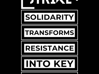 STRIKE Poster design digital art product mockups graphic design photoshop poster typography