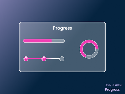 Daily UI #086: Progress daily ui design figma graphic design progress progress bar ui