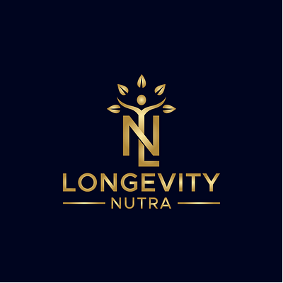 Longevity Nature brand identity company design human illustration logo design logotype minimalist modern nature