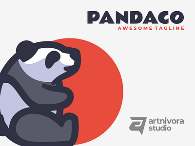 PANDACO animal animal logo branding design graphic graphic design illustration logo logotype modern vector