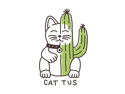 Cat Tus Cat Cactus animal cacti cactus canyon cat cats desert funny kitten kitty lucky cat maneki neko pet plant succulent